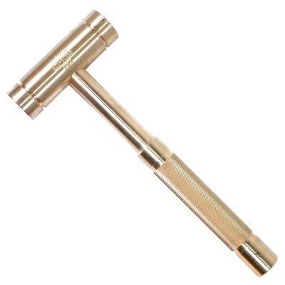 KTI71783 image(0) - HAMMER BRASS 48OZ. 1-1/4IN. HEAD DIAMETER