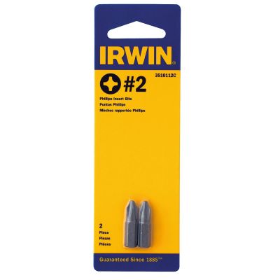 HAN3510112C image(0) - #2 Phil Insert Bit 1" 2pc