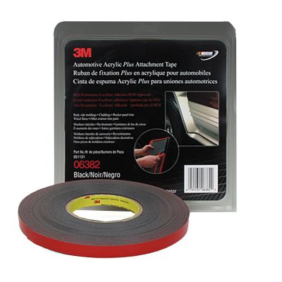 MMM6382 image(0) - FOAM DOUBLE SIDED TAPE 1/2 X 20YD (BLACK)