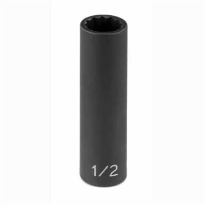 GRE1121MD image(0) - SOC 21MM 3/8D IMP 12PT DP BLK