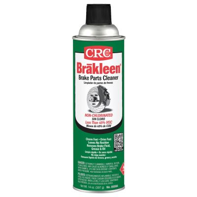 CRC05084 image(0) - Brakleen Brake Parts Cleaner, Non-chlor, Low VOC, 14 oz. Aresol, (12-Pk.) RESTRICTED IN: CA, CO, CT, DE, MD, NH, RI, PARTs OF UT