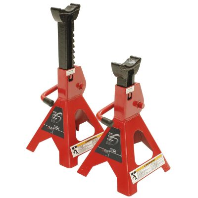 SUN1003 image(0) - 3 Ton Capacity Ratcheting Jack Stands