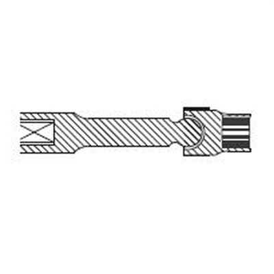 SUN218ZUDL image(0) - 1/2"DR 9/16" 12PT DRIVELINE IMP SKT