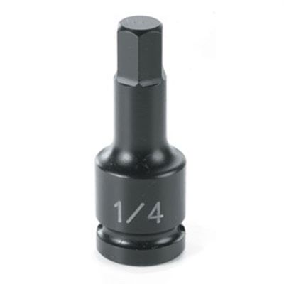 GRE9902M image(0) - SOC 2MM 1/4D IMP HEX MALE BLK