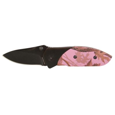 SARSK-917PK image(0) - Hi-Vis Pink Camo Compact Tactical Folder Kn