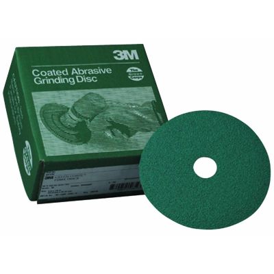 MMM1915 image(0) - FIBRE DISCS GREEN CORPS 5"X 7/8" 24G 20/BOX
