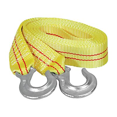 KTI73802 image(0) - Tow Straps With Forged Hooks 2in. x 15ft. 10,000lb