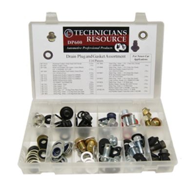 TMRDP600 image(0) - Drain Plug Assortment "For Newer Car Applications"