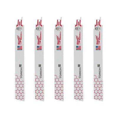 MLW48-00-5788 image(0) - 9" 18 TPI THE TORCH SAWZALL BLADES (5-PK)