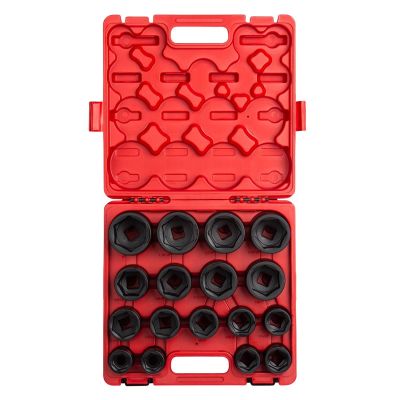 SUN4683 image(0) - 3/4" Drive 17 Piece SAE Heavy-Duty Impact Socket S