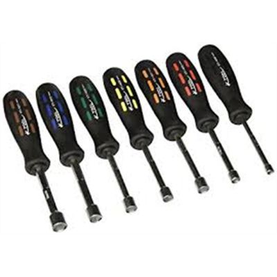KTI14500 image(0) - NUT DRIVER SET METRIC 7 PC