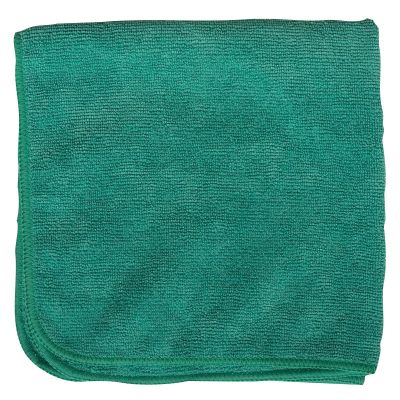 MCFC16GRE image(0) - Detailers 16"x16" Green microfiber cloth Bag of 12