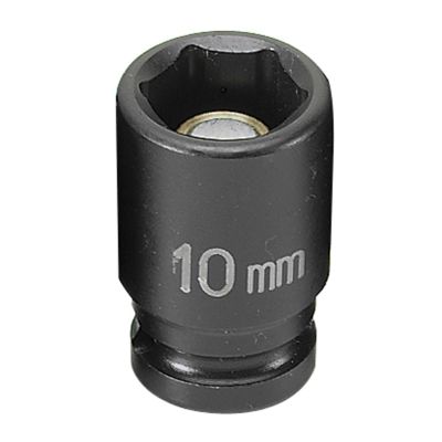 GRE910MG image(0) - SOC 10MM 1/4D IMP MAG 6PT BLK
