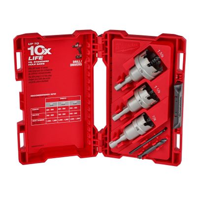 MLW49-22-8610 image(0) - One-Piece Carbide Hole Cutter Set: 4PC