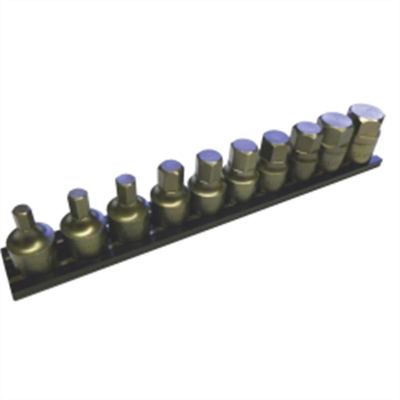 VIMIMPACT-VM6 image(0) - VIM Tools 10-Piece Half Cut Impact Metric Hex Set 3/8 in. Square Drive