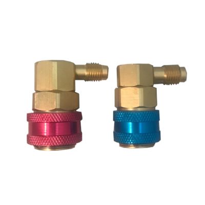 FJC6009YF image(0) - R1234yf HS Qck Coupler w/.25" Mle Ftng