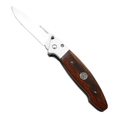 SARSK-405 image(0) - 4 5/8" fold Knife w/ Pistol Grip Textured