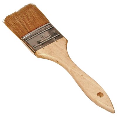 KTI74020 image(0) - BRUSH UTILITY 2IN. NATURAL BRISTLES WOOD HANDLE