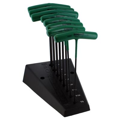 BND33034 image(0) - STAR T-HANDLE SET W/STAND - 8 SIZES T9 THRU T40
