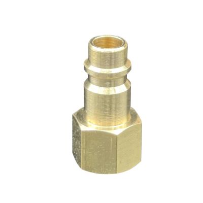 VIMBPF-20 image(0) - HIGH FLOW BRASS PLUG -  1/4'' NPT FEMALE - 20 PACK