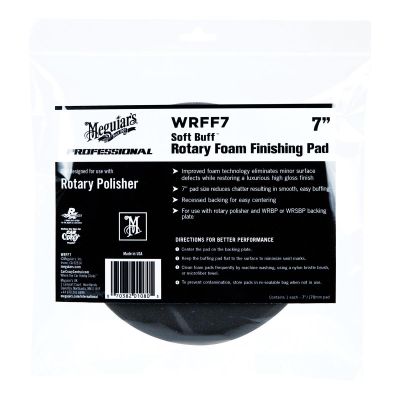 MEGWRFF7 image(0) - SOFT BUFF ROTARY FOAM FINISHING PAD