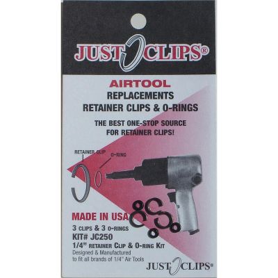JSC250-5 image(0) - 5 PACK 1/4" ANVIL RETAINER CLIP REFILL KIT