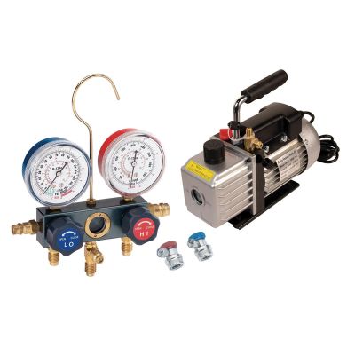 FJCKIT6M image(0) - Vacuum Pump and Gauge Set