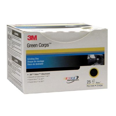 MMM1406 image(0) - DISC ROLOC 50GR 3 25/BX GREEN