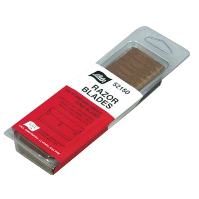 LIS52150 image(0) - 100PK RAZOR BLADES CARBON STEEL