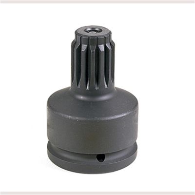 GRE6011A image(0) - 1-1/2" F x #5 Spline M Adapter w/ Lock Button