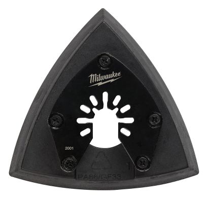 MLW49-25-2001 image(0) - Milwaukee OPEN-LOK 3-1/2" TRIANGLE SANDING PAD 1PK