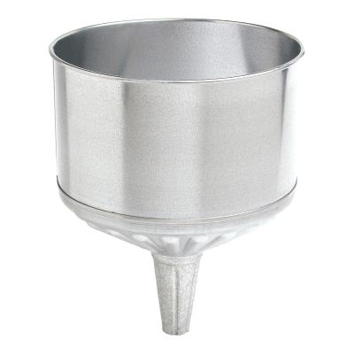 PLW75-004 image(0) - FUNNEL METAL W/SCREEN 8QT 9-1/2" DIAMETER