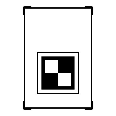 AUL601-11M image(0) - Toyota LDW Target for MA600 Frame