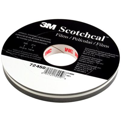 MMM724-50 image(0) - STRIPING TAPE-LT CHARCOAL METALLIC 1/2"150'