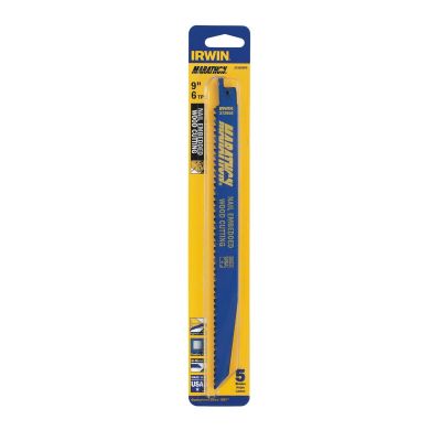 HAN372956P5 image(0) - Reciprocating Saw Blade, 9 in. Long, 6 TPI, Bi-Met