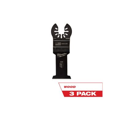 MLW49-25-1103 image(0) - Milwaukee OPEN-LOK 1-3/8" HCS WOOD BLADES 3PK