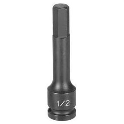 GRE29124F image(0) - 1/2" Drive x 3/8" Hex Driver 4" Length