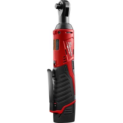 MLW2457-21 image(0) - M12 CRDLESS 3/8" LITH RATCHET (1) REDLITHIUM CP1.5 BATT KIT