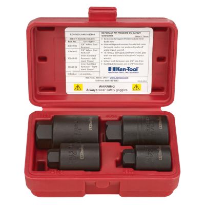 KEN30649 image(0) - 4-PC H.D. WHEEL STUD REMOVER SET