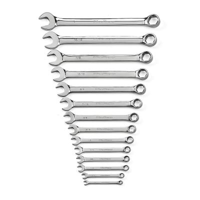 KDT81924 image(0) - 14 PC FULL POLISH COMB WRENCH SET 6 PT SAE