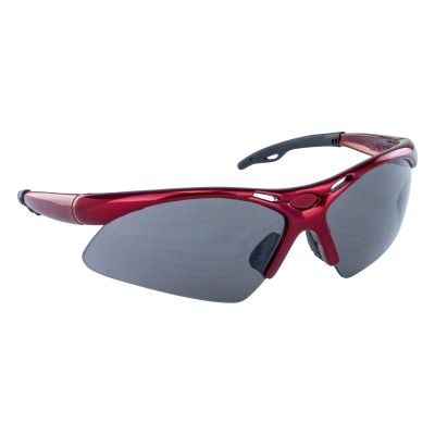 SAS540-0001 image(0) - Diamondback Safe Glasses w/ Red Frame and Shade Lens
