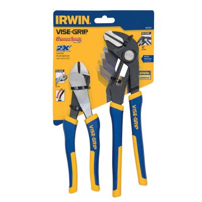 VGP1802535 image(0) - 8" Diagonal Cutter & GrooveLock 10" Straight Jaw