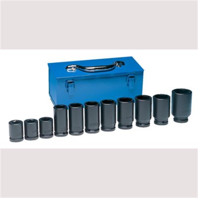 GRE8133 image(0) - 3/4" Drive 11 Piece Deep Metric Set
