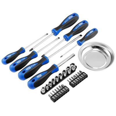 MTN1831 image(0) - 31-PC SCREWDRIVER SET, S2 STEEL PROFESSIONAL QU