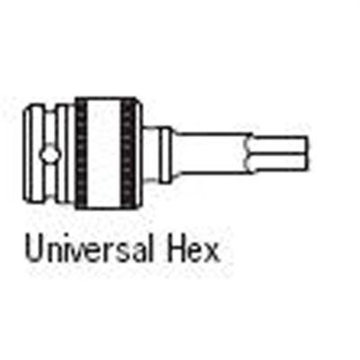SUN274918 image(0) - 1/2 DR. 18MM UNIVERSAL HEX DRIVE IMPACT SOCKET